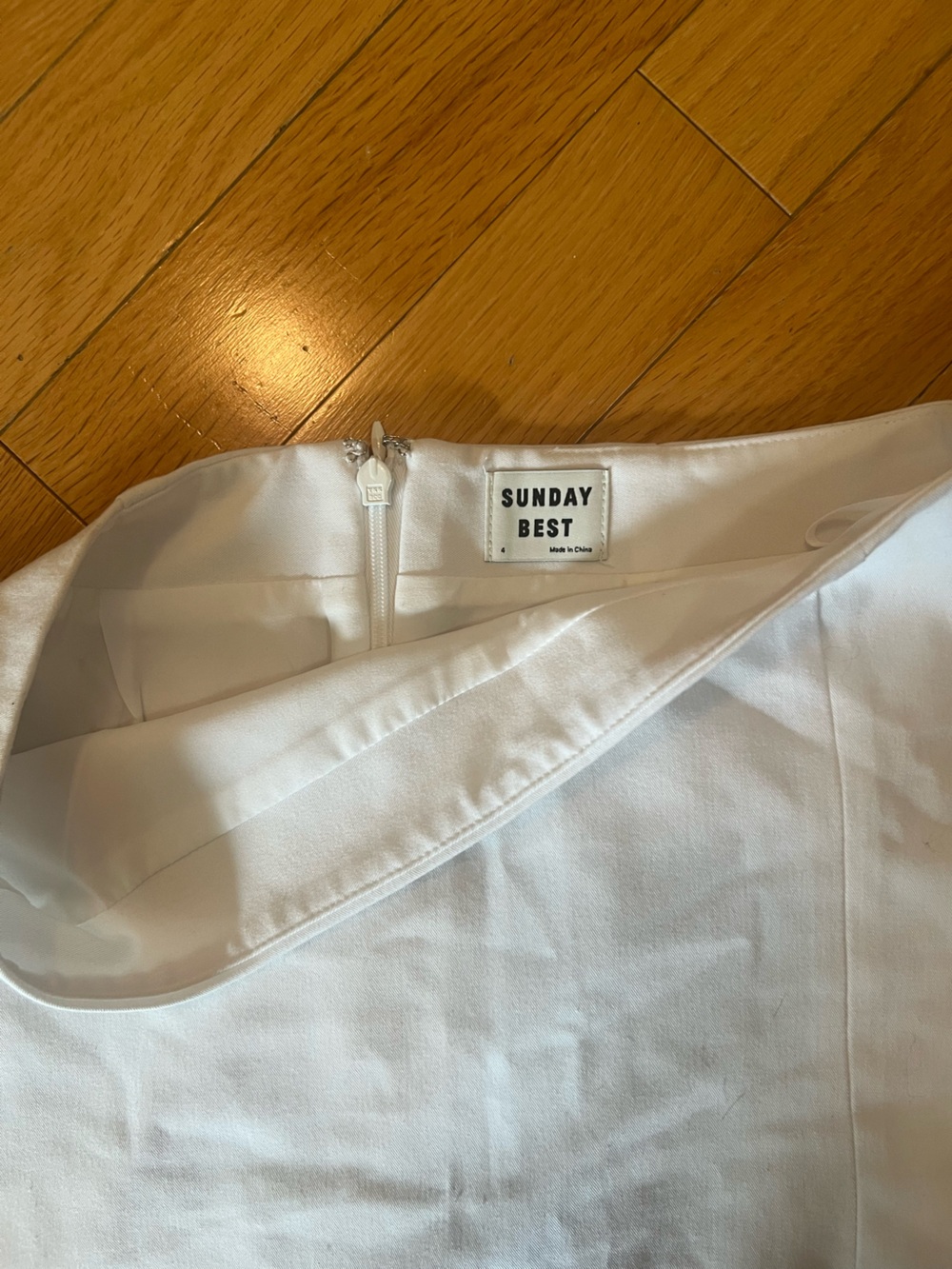 Sunday Best White Mini Skirt